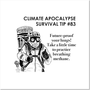 Climate Apocalypse Survival Tip #83 Posters and Art